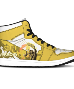 One Piece Shoes - Sanji Black Leg JD Sneakers FH0709 3 - Gear Anime JDSneakerslSanjiBlackLeg 01 - Gear Anime