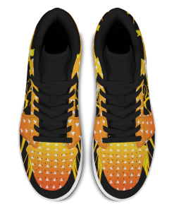 Demon Slayer Shoes - Zenitzu Sword Style JD Sneakers FH0709 5 - Gear Anime JDSneakerslZenitzuswordstyle 05 - Gear Anime