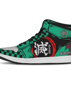 Demon Slayer Shoes - Dance of Fire and Water JD Sneakers FH0709 2 - Gear Anime JDSneakersldanceoffireandwater 02 - Gear Anime