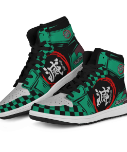 Demon Slayer Shoes - Dance of Fire and Water JD Sneakers FH0709 3 - Gear Anime JDSneakersldanceoffireandwater 03 - Gear Anime