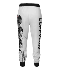 One Piece Joggers - Fragment Luffy Jogger Pants FH0709 5 - Gear Anime JoggerPantsIFragmentLuffy 04 - Gear Anime
