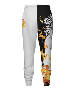 Demon Slayer Joggers - Kyojuro Cool Jogger Pants FH0709 5 - Gear Anime JoggerPantsIKyojuroCool 04 - Gear Anime