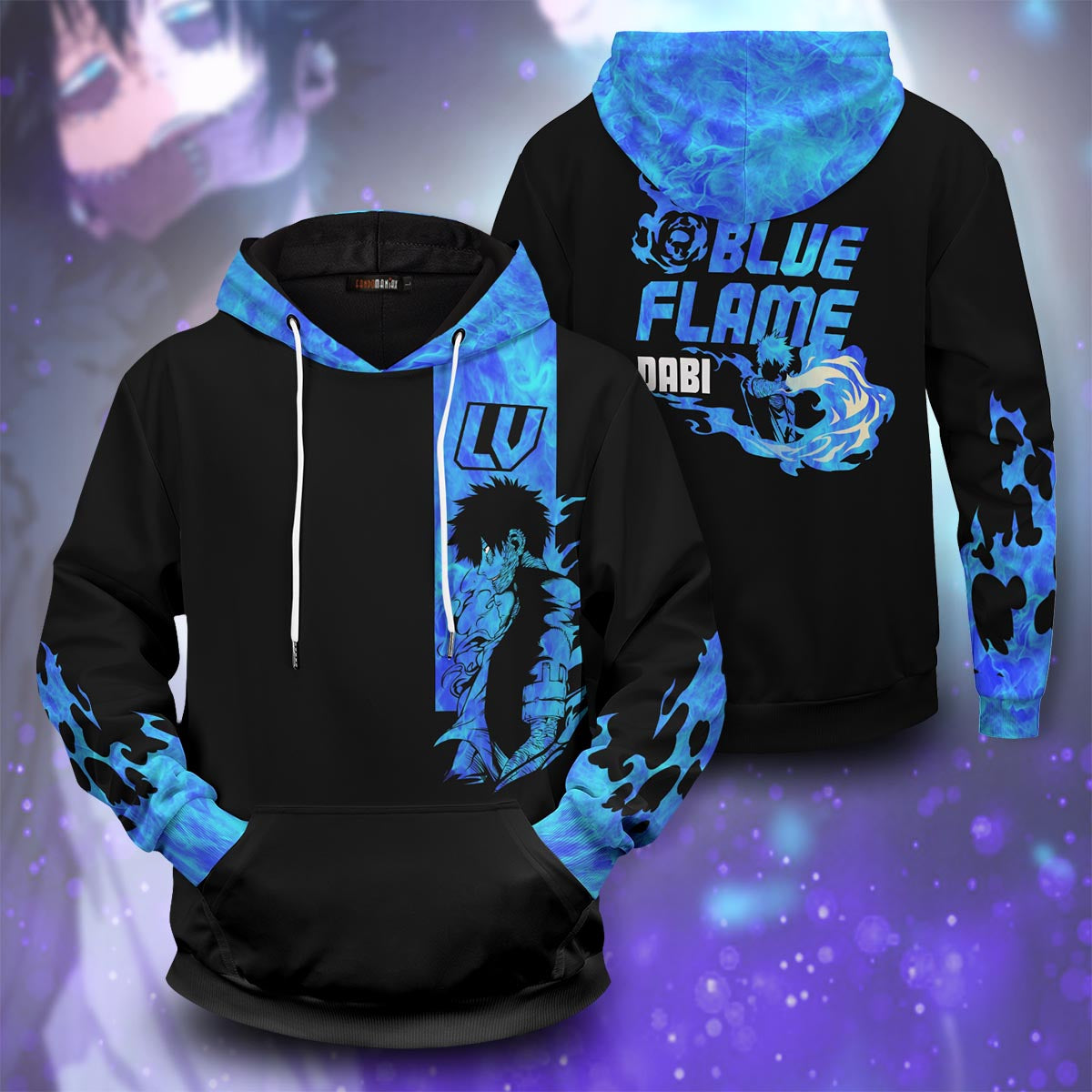 PulloverHoodieIDabiToya-01-2sides-WEBad PulloverHoodieIDabiToya 01 2sides WEBad - Gear Anime