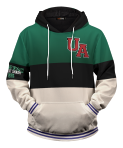 MHA Hoodies - Deku Smash Unisex Pullover Hoodie FH0709 3 - Gear Anime PulloverHoodieIDekuSmash 01 front1 - Gear Anime