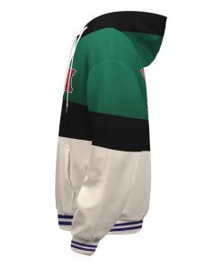 MHA Hoodies - Deku Smash Unisex Pullover Hoodie FH0709 5 - Gear Anime PulloverHoodieIDekuSmash 04 profileleft - Gear Anime