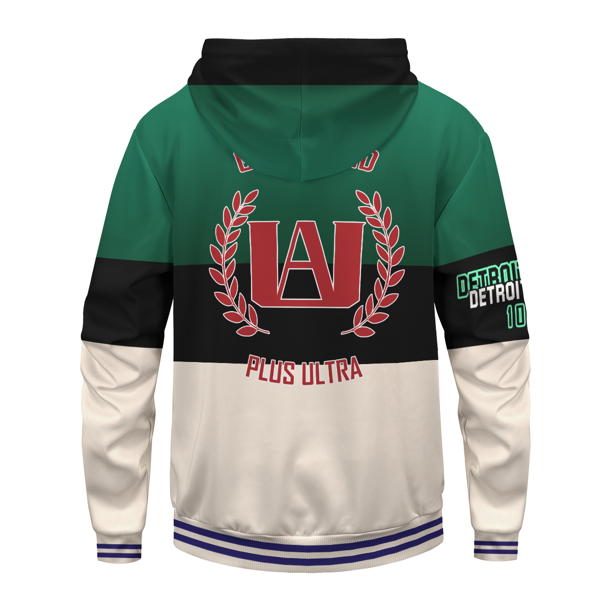 PulloverHoodieIDekuSmash-05-back PulloverHoodieIDekuSmash 05 back - Gear Anime