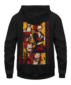 MHA Hoodies - Eijiro Panel Unisex Pullover Hoodie FH0709 6 - Gear Anime PulloverHoodieIEijiroPanel 05 back - Gear Anime