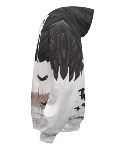 Haikyuu Hoodies - Karasuno Crows Unisex Pullover Hoodie FH0709 5 - Gear Anime PulloverHoodieIFilename 04 profileleft - Gear Anime