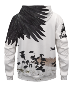 Haikyuu Hoodies - Karasuno Crows Unisex Pullover Hoodie FH0709 6 - Gear Anime PulloverHoodieIFilename 05 back - Gear Anime