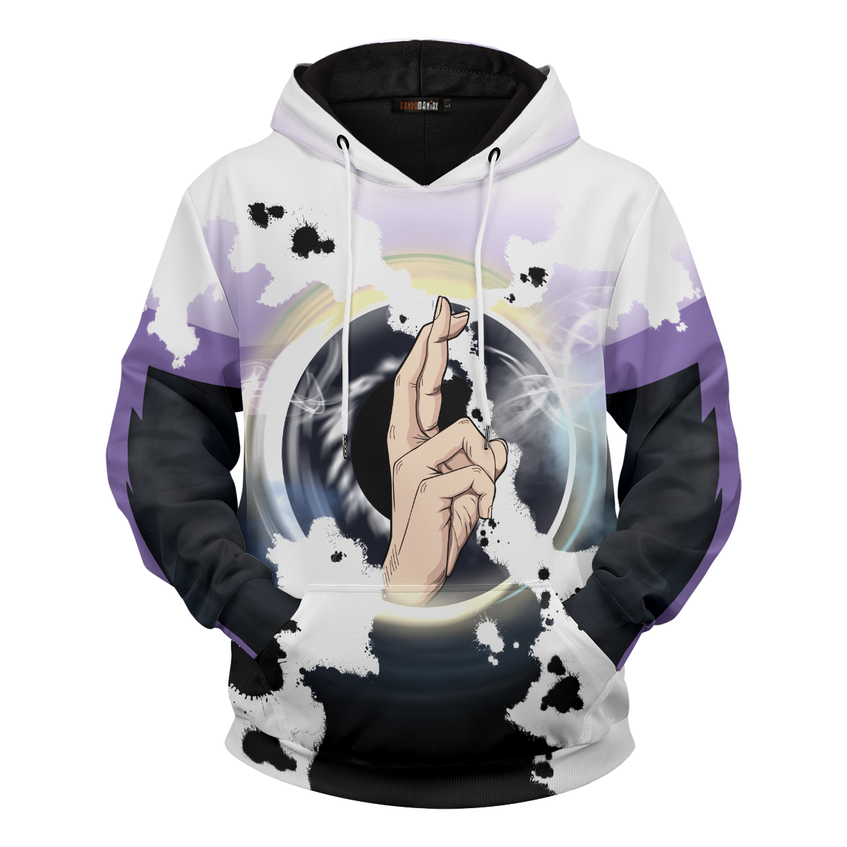 PulloverHoodieIGojoCursedEyes-01-front1 PulloverHoodieIGojoCursedEyes 01 front1 - Gear Anime