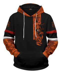 MHA Hoodies - Katsuki Bakugou Unisex Pullover Hoodie FH0709 2 - Gear Anime PulloverHoodieIKatsukiBakugou 01 front1 - Gear Anime