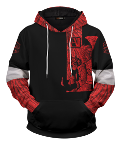 MHA Hoodies - Keigo Takami Hawks Unisex Pullover Hoodie FH0709 2 - Gear Anime PulloverHoodieIKeigoTakamiHawks 01 front1 - Gear Anime