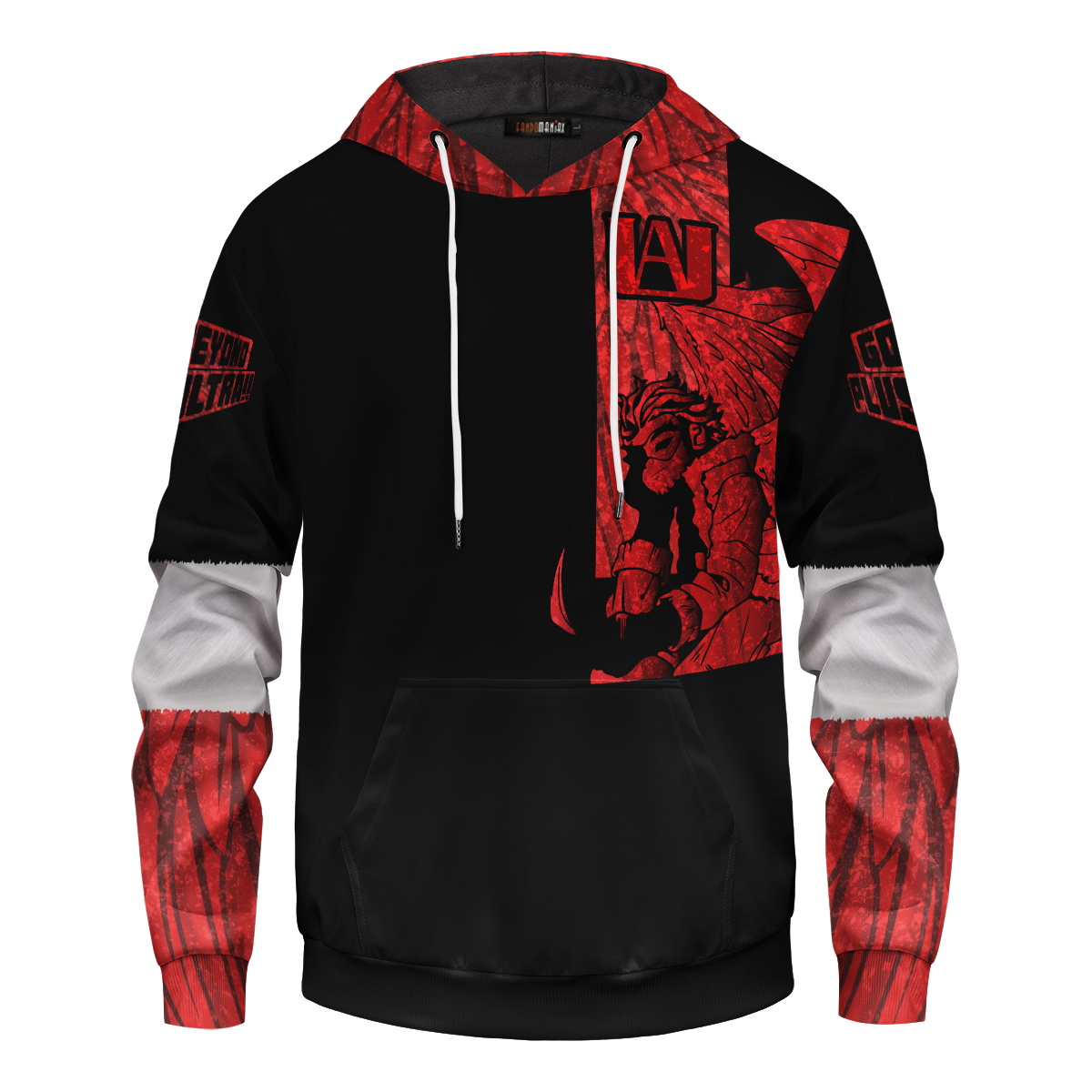 PulloverHoodieIKeigoTakamiHawks-02-front2 PulloverHoodieIKeigoTakamiHawks 02 front2 - Gear Anime