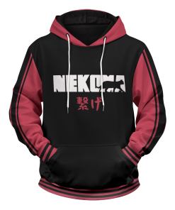Haikyuu Hoodies - Nekoma Jersey Unisex Pullover Hoodie FH0709 2 - Gear Anime PulloverHoodieINekomaJersey 01 front1 - Gear Anime