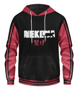 Haikyuu Hoodies - Nekoma Jersey Unisex Pullover Hoodie FH0709 3 - Gear Anime PulloverHoodieINekomaJersey 02 front2 - Gear Anime