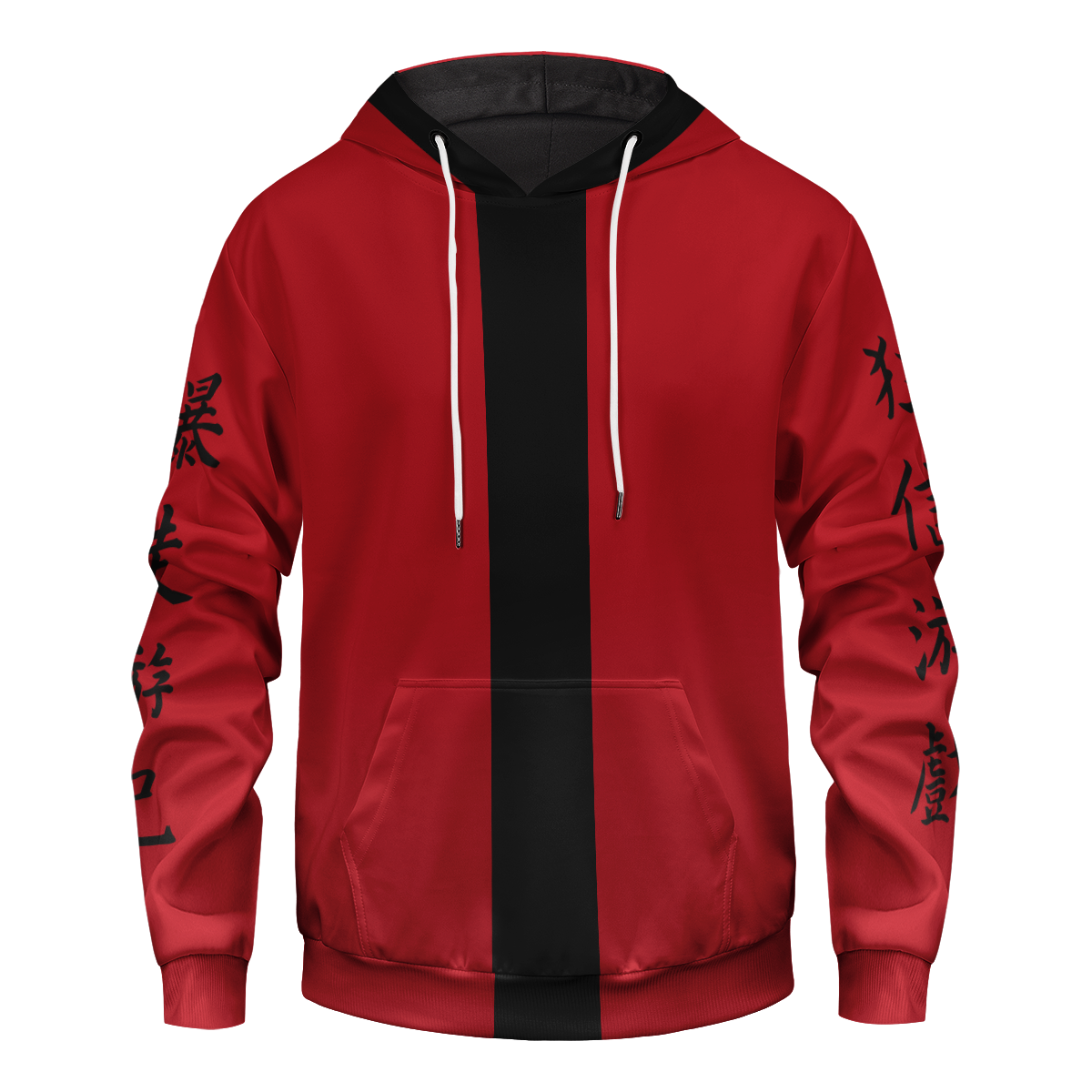 PulloverHoodieIRedTenjiku-02-front2 PulloverHoodieIRedTenjiku 02 front2 - Gear Anime