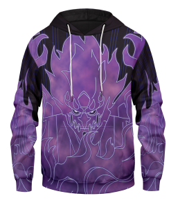 Naruto Hoodies - Sasuke Armor Unisex Pullover Hoodie FH0709 2 - Gear Anime PulloverHoodieISasukeArmor 02 Front2 - Gear Anime