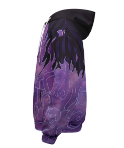 Naruto Hoodies - Sasuke Armor Unisex Pullover Hoodie FH0709 3 - Gear Anime PulloverHoodieISasukeArmor 04 ProfileLeft - Gear Anime