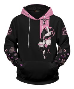 MHA Hoodies - Uraraka Ochaco Unisex Pullover Hoodie FH0709 2 - Gear Anime PulloverHoodieIUrarakaOchaco 01 front1 - Gear Anime