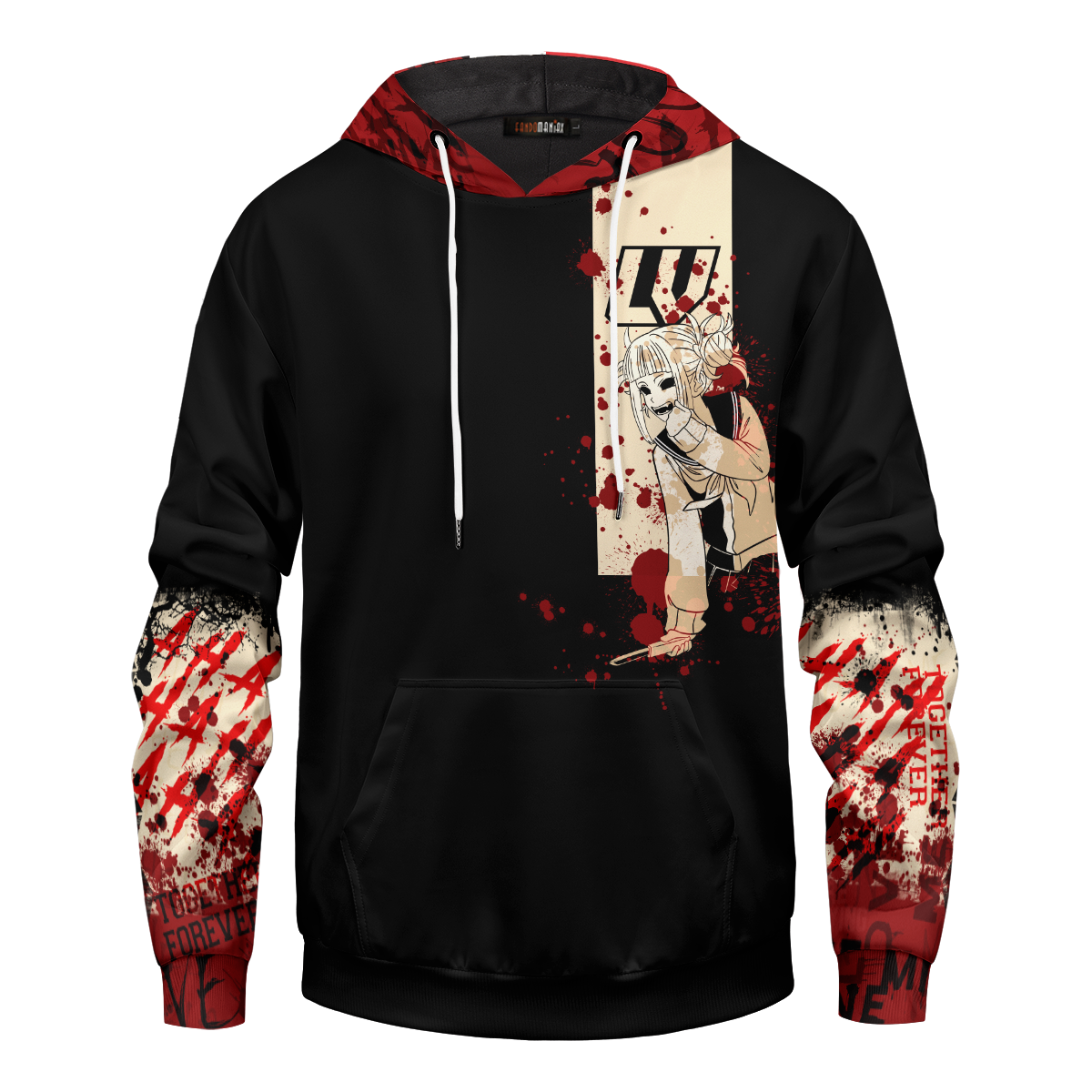 PulloverHoodieIYandereToga-02-front2 PulloverHoodieIYandereToga 02 front2 - Gear Anime