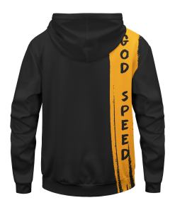 Demon Slayer Hoodies - Zenitsu Semblance Unisex Pullover Hoodie FH0709 6 - Gear Anime PulloverHoodieIZenitsuSemblance 05 back - Gear Anime