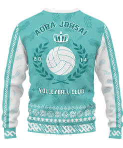 SweaterlAobaJohsaiJerseyChristmas 02 - Gear Anime