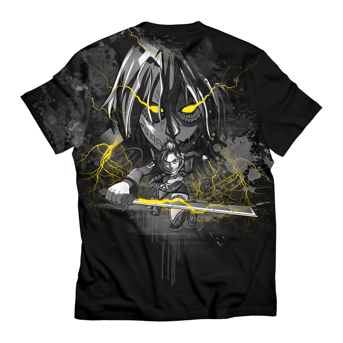 T-ShirtIAnnieSummoningTitan-02-back T ShirtIAnnieSummoningTitan 02 back - Gear Anime