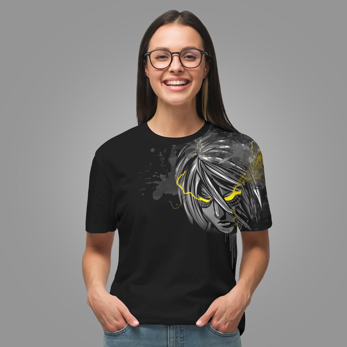 T-ShirtIAnnieSummoningTitan-03 T ShirtIAnnieSummoningTitan 03 - Gear Anime