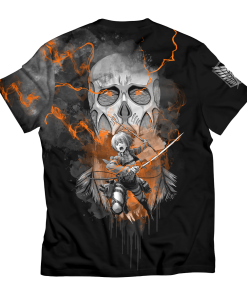 T ShirtIArminSummoningTitan 02 back - Gear Anime