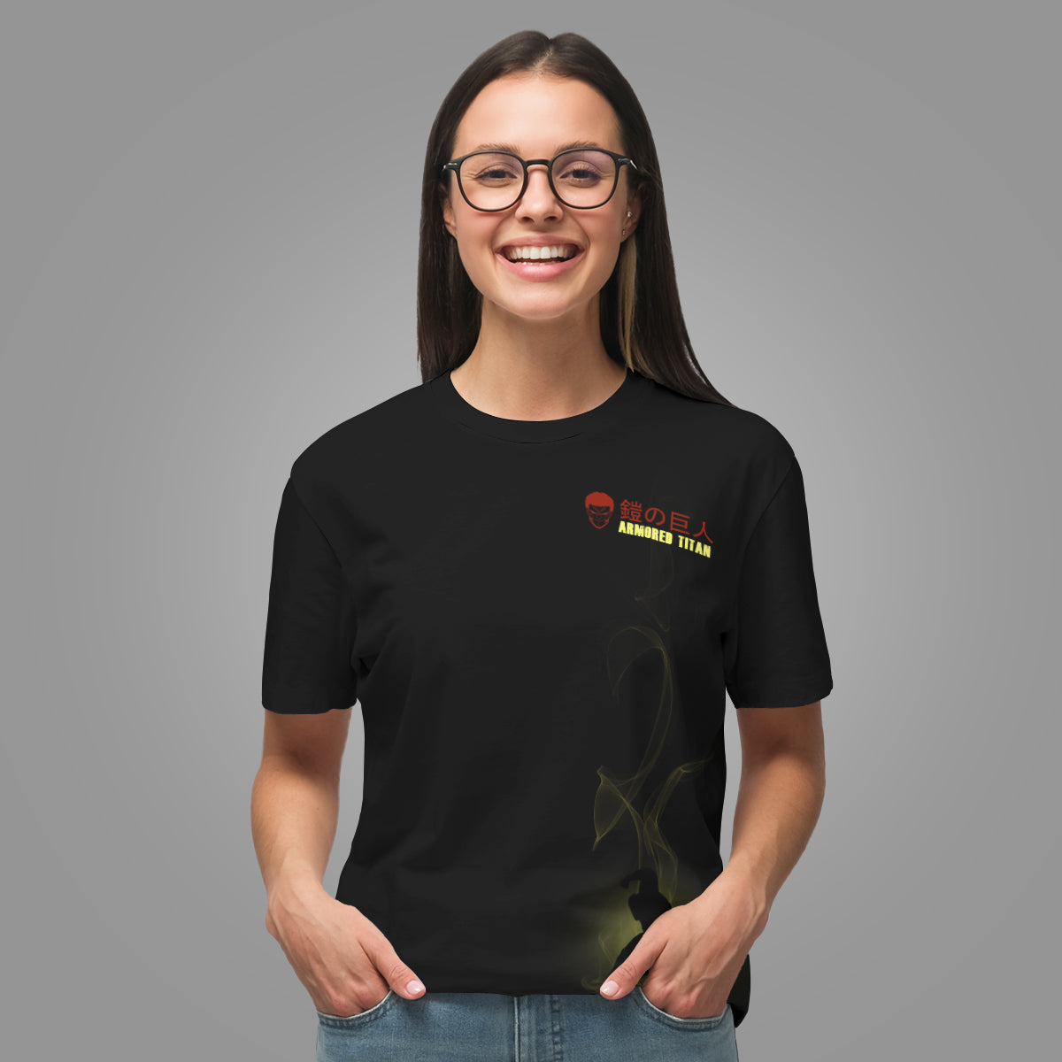 T-ShirtIArmoredTitanSpirit-03 T ShirtIArmoredTitanSpirit 03 - Gear Anime