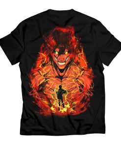 Attack On Titan T-Shirts - Attack Titan Spirit Unisex T-Shirt FH0709 3 - Gear Anime T ShirtIAttackTitanSpirit 02 back - Gear Anime