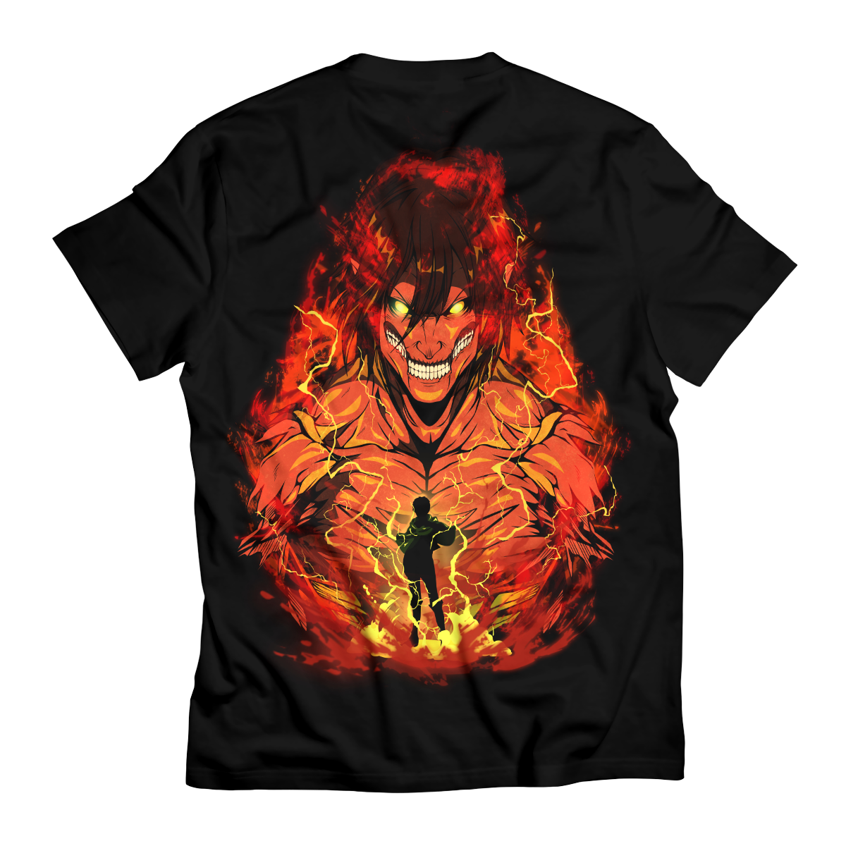 T-ShirtIAttackTitanSpirit-02-back T ShirtIAttackTitanSpirit 02 back - Gear Anime