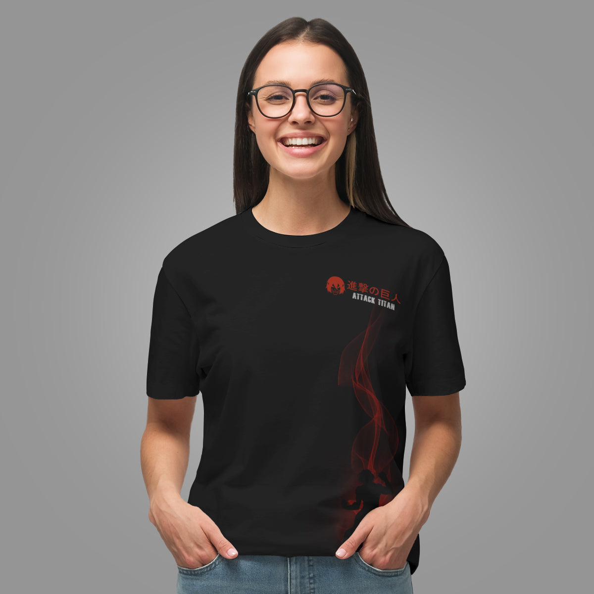 T-ShirtIAttackTitanSpirit-03 T ShirtIAttackTitanSpirit 03 - Gear Anime