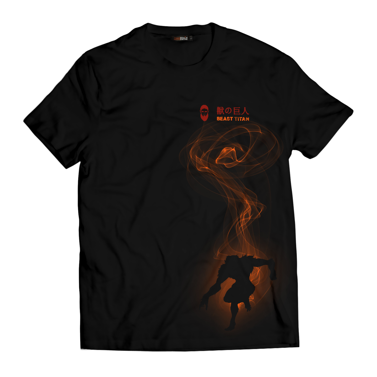 T-ShirtIBeastTitanSpirit-01-front T ShirtIBeastTitanSpirit 01 front - Gear Anime