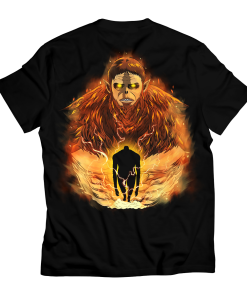 Attack On Titan T-Shirts - Beast Titan Spirit Unisex T-Shirt FH0709 3 - Gear Anime T ShirtIBeastTitanSpirit 02 back - Gear Anime
