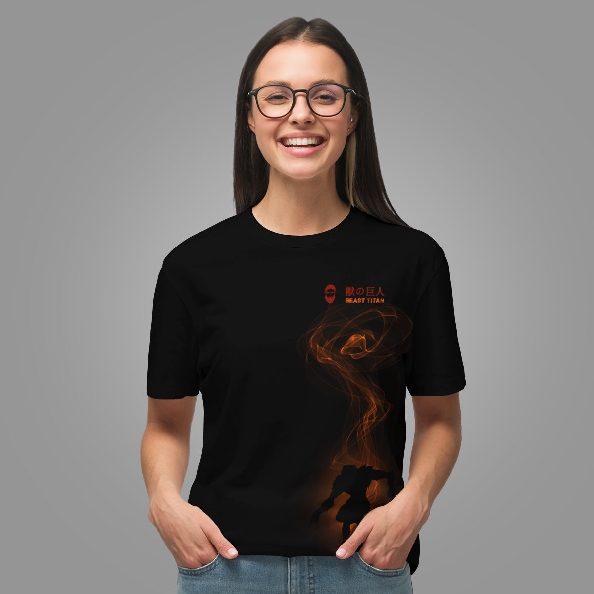 T-ShirtIBeastTitanSpirit-03 T ShirtIBeastTitanSpirit 03 - Gear Anime