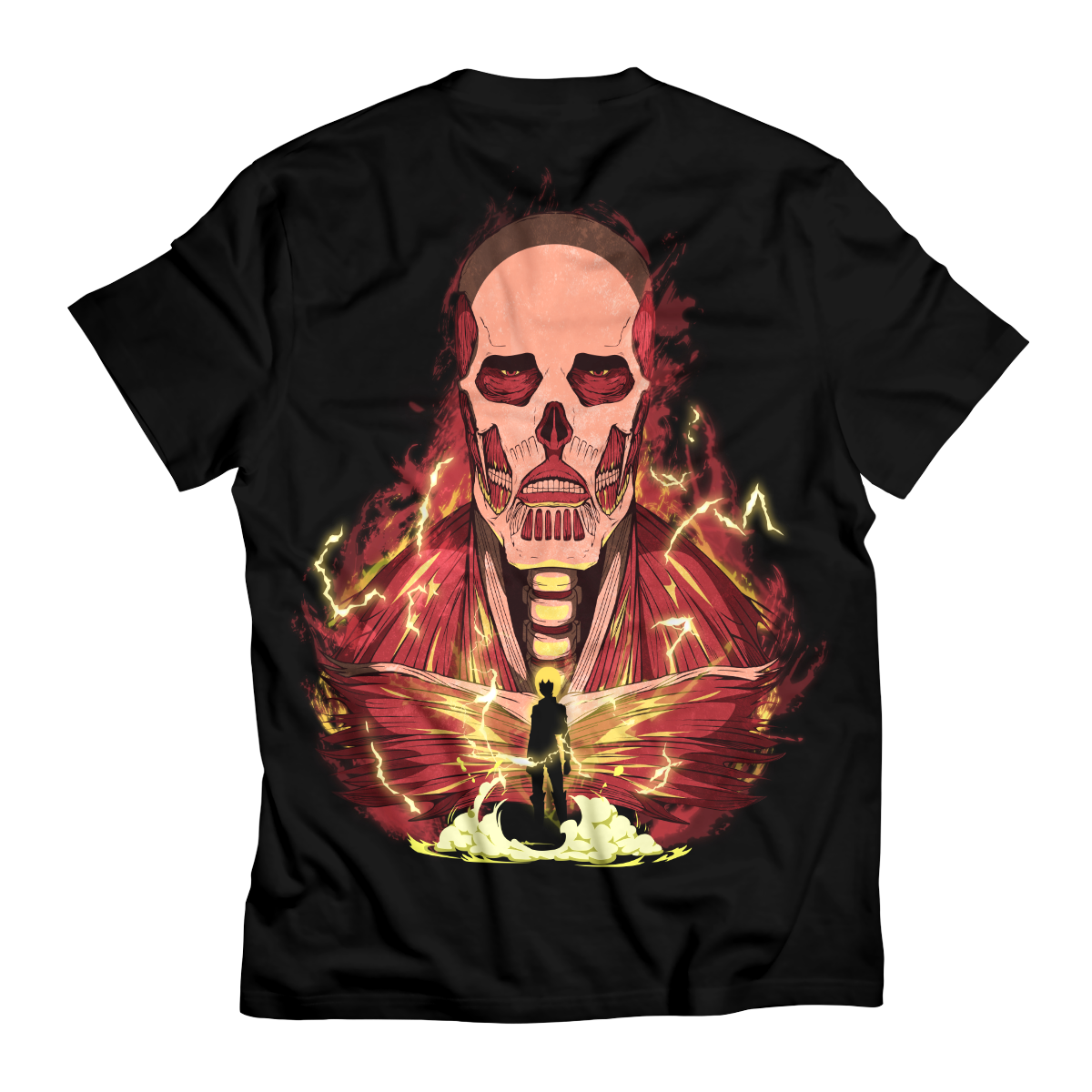 T-ShirtIColossalTitanSpirit-02-back T ShirtIColossalTitanSpirit 02 back - Gear Anime