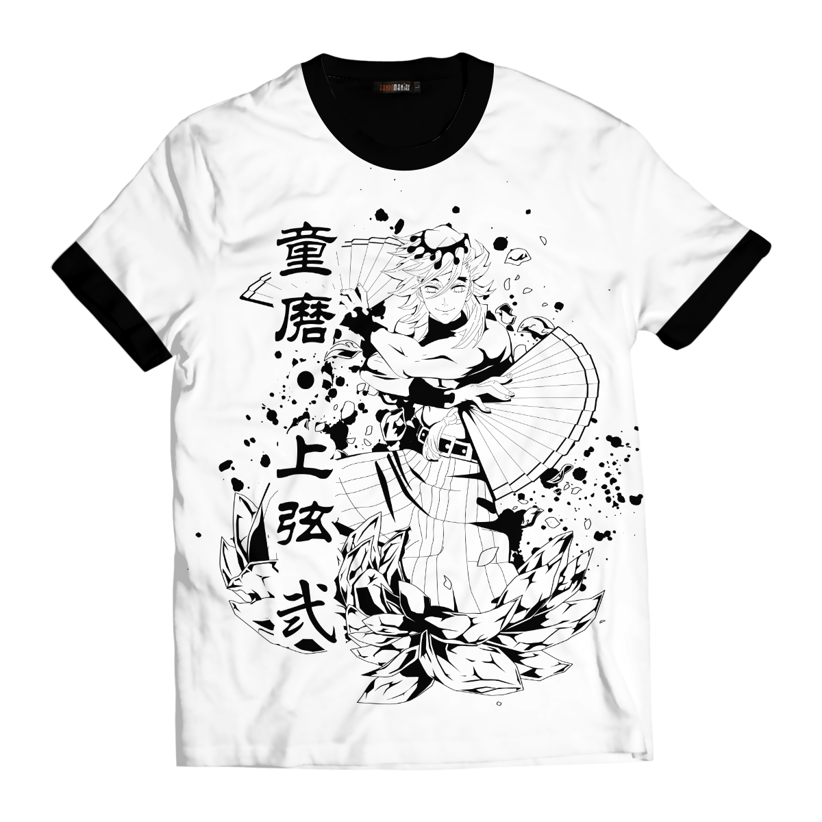 T-ShirtIDomaB_W-01-front T ShirtIDomaB W 01 front - Gear Anime