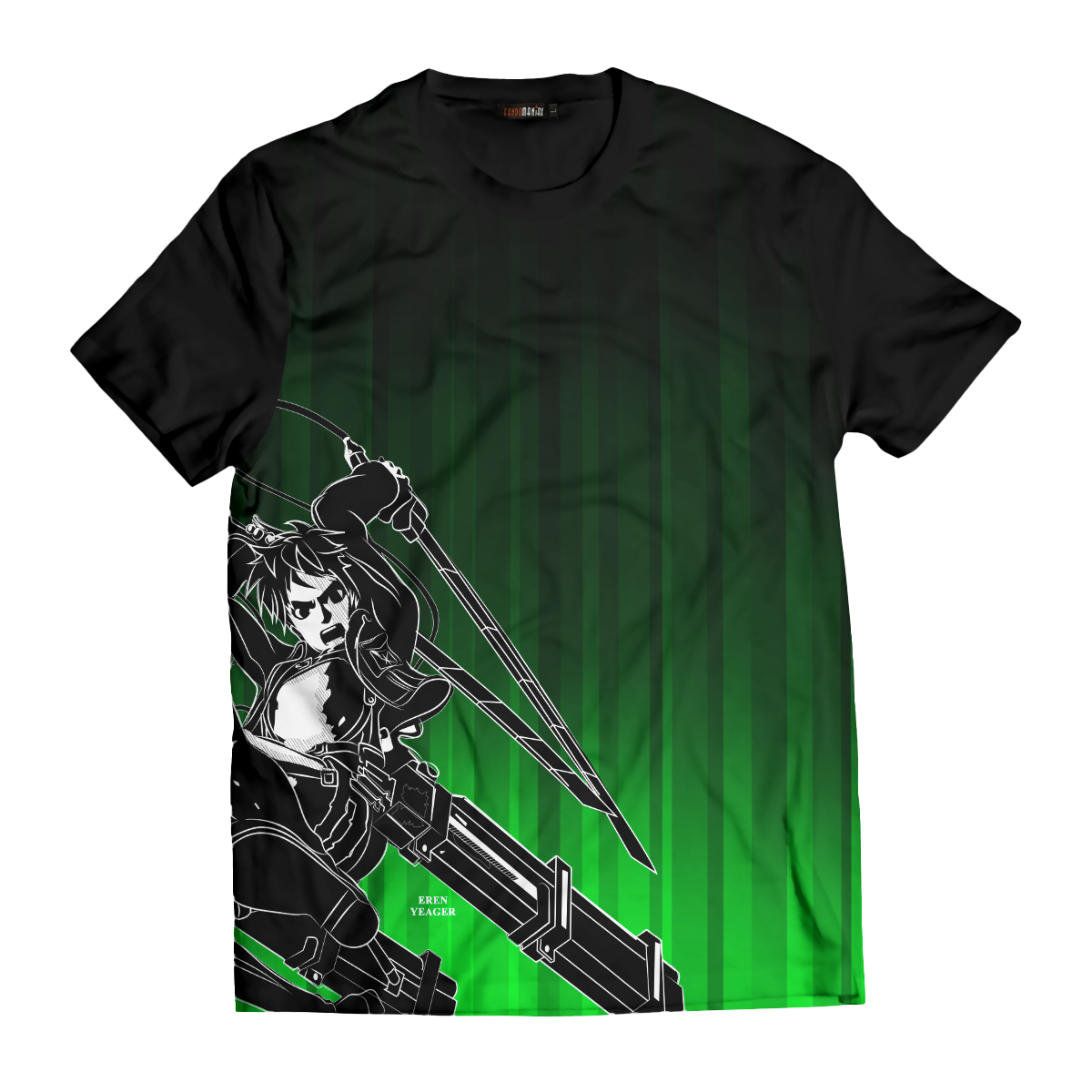 T-ShirtIErenSemblance-01-front T ShirtIErenSemblance 01 front - Gear Anime