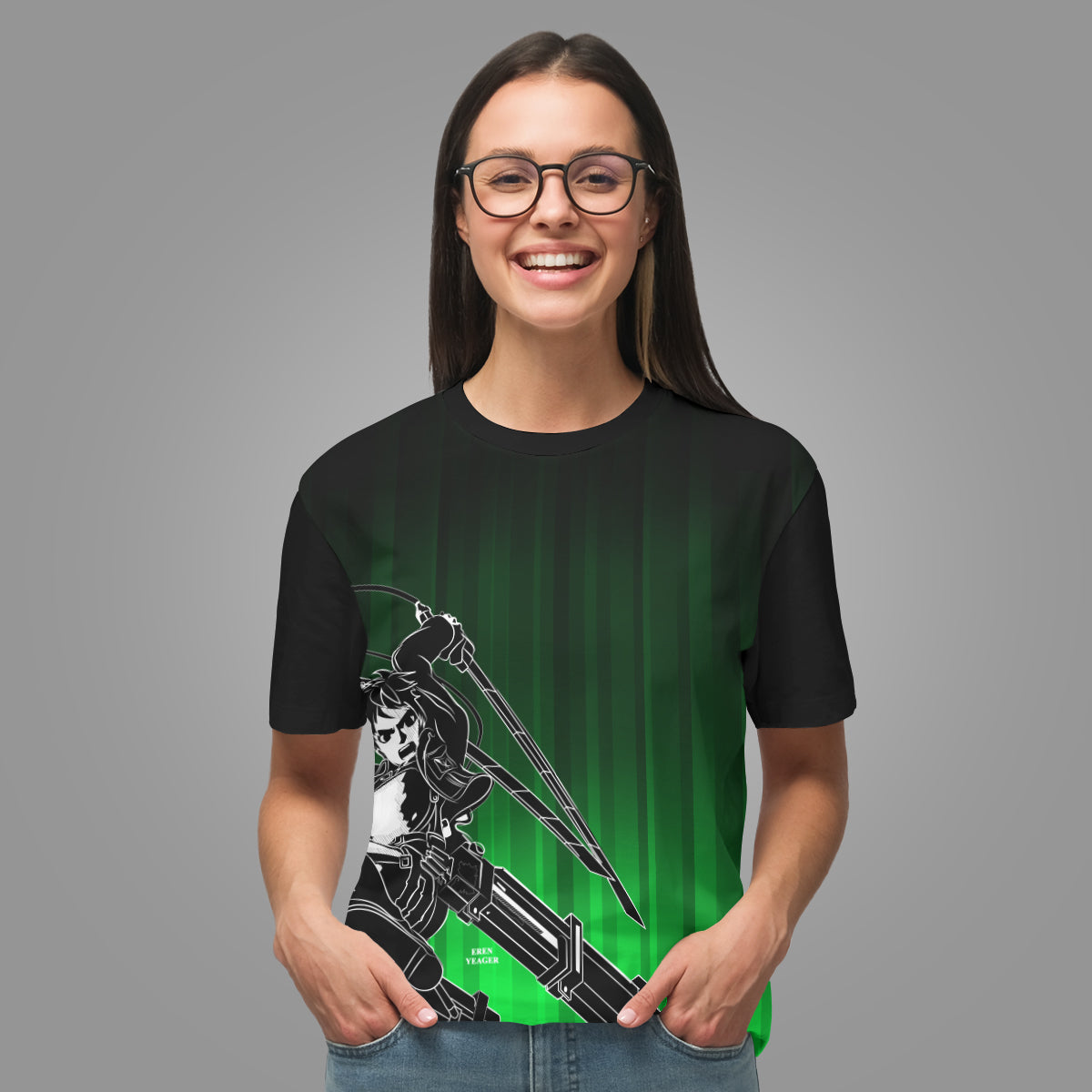 T-ShirtIErenSemblance-03 T ShirtIErenSemblance 03 - Gear Anime