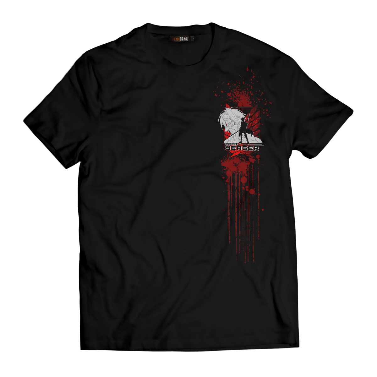 T-ShirtIErenStwear-01-front T ShirtIErenStwear 01 front - Gear Anime