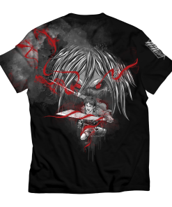 Attack On Titan T-Shirts - Eren Summoning Titan Unisex T-Shirt FH0709 3 - Gear Anime T ShirtIErenSummoningTitan 02 back - Gear Anime