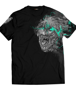 Attack On Titan T-Shirts - Falco Summoning Titan Unisex T-Shirt FH0709 2 - Gear Anime T ShirtIFalcoSummoningTitan 01 front - Gear Anime