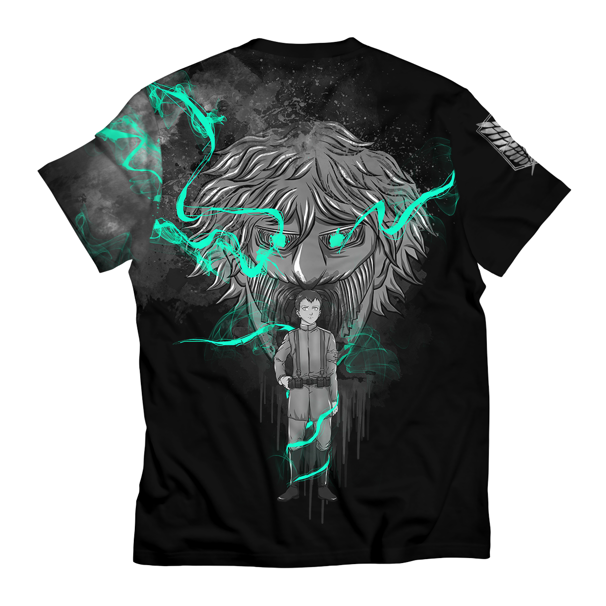 T-ShirtIFalcoSummoningTitan-02-back T ShirtIFalcoSummoningTitan 02 back - Gear Anime