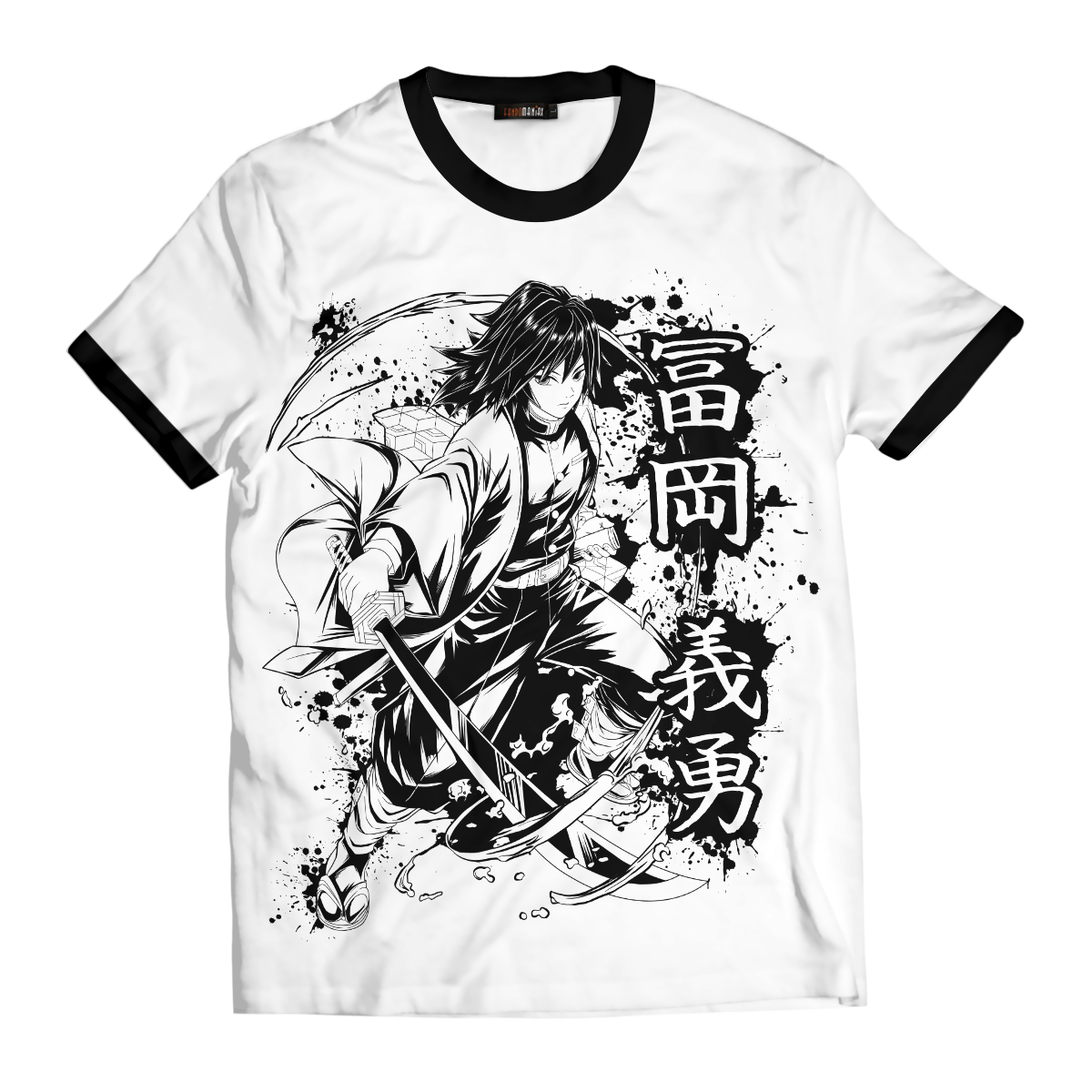 T-ShirtIGiyuB_W-01-front T ShirtIGiyuB W 01 front - Gear Anime