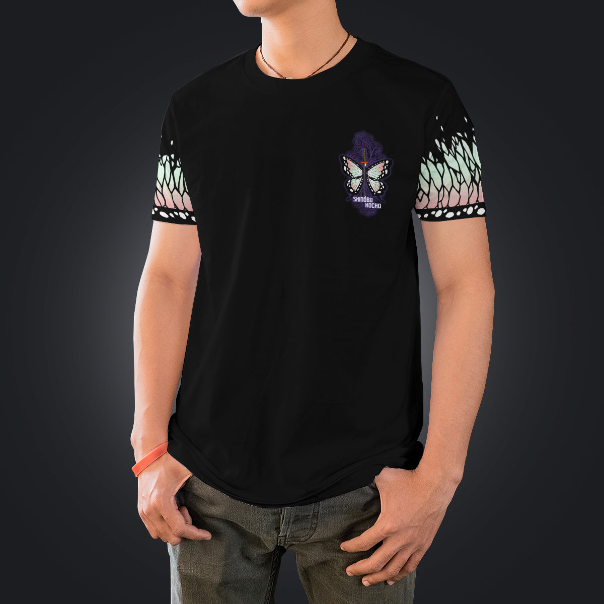 T-ShirtIHashiraShinobuStwear-04 T ShirtIHashiraShinobuStwear 04 - Gear Anime