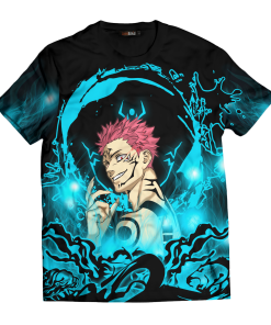 Jujutsu Kaisen T-shirts - Itadori Spirit Unisex T-Shirt FH0709 2 - Gear Anime T ShirtIItadoriSpirit 01 front - Gear Anime