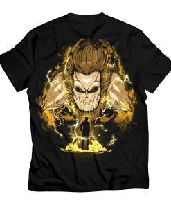 Attack On Titan T-Shirts - Jaw Titan Spirit Unisex T-Shirt FH0709 3 - Gear Anime T ShirtIJawTitanSpirit 02 back - Gear Anime
