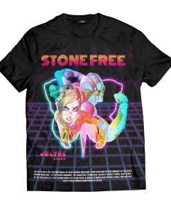 JJBA T-shirts - Jolyne Retro Unisex T-Shirt FH0709 2 - Gear Anime T ShirtIJolyneRetro 01 front - Gear Anime