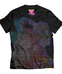 JJBA T-shirts - Jolyne Retro Unisex T-Shirt FH0709 3 - Gear Anime T ShirtIJolyneRetro 02 back - Gear Anime
